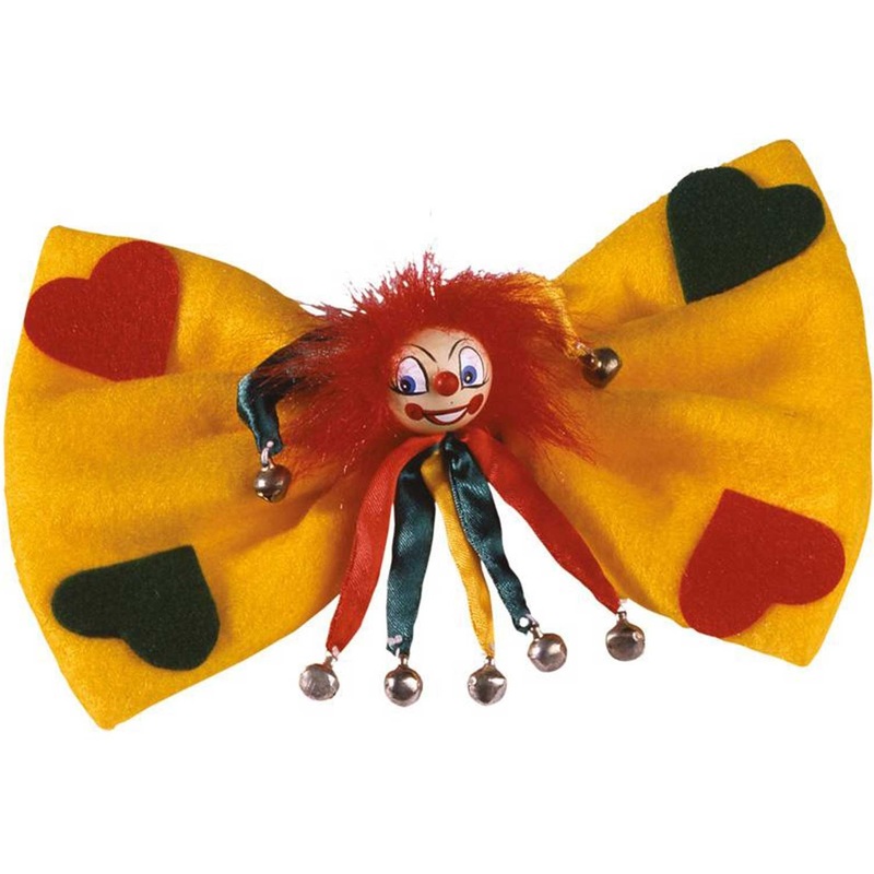Crazy fly with clown brooch 18 cm