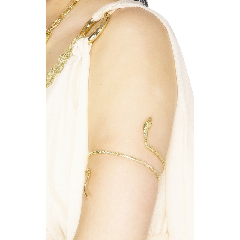 Golden snake bracelet