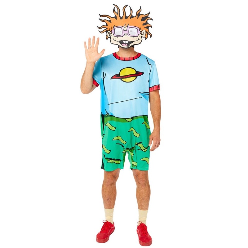Rugrats Chuckie Costume Men's S