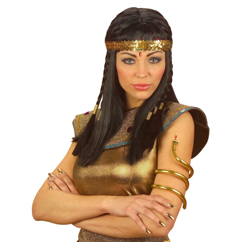 Snake bangle upper arm gold