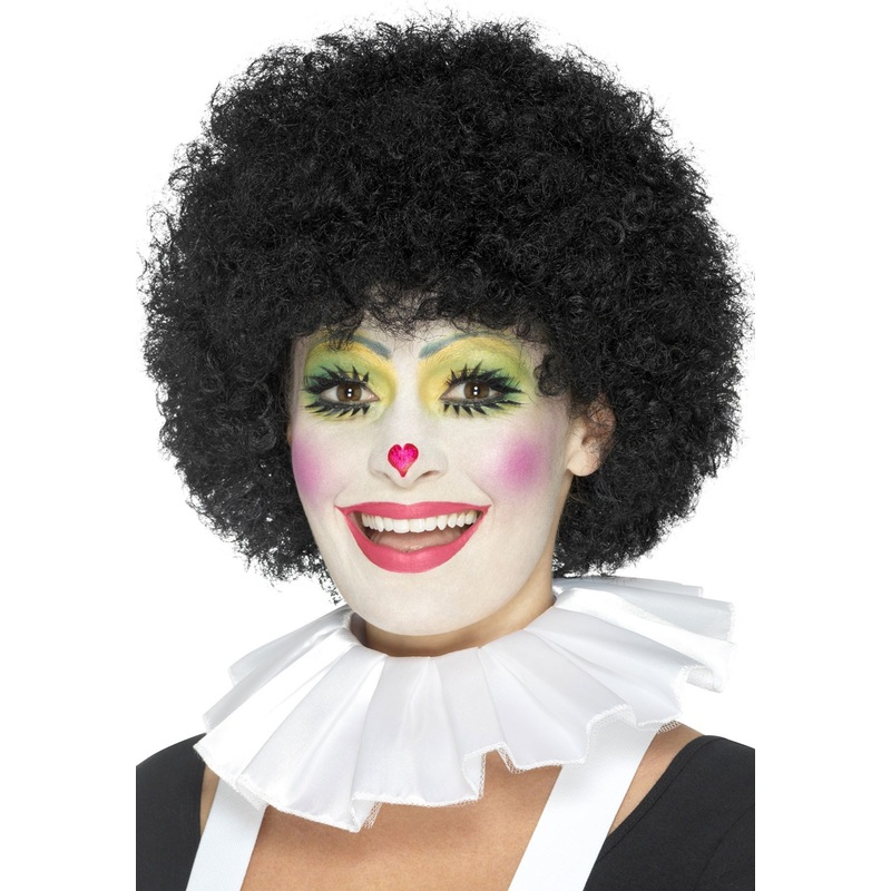 White Pipino clown ruff