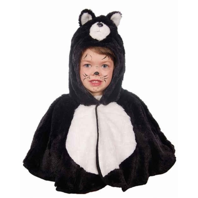 Cally children's cloak with cat hood 86-92