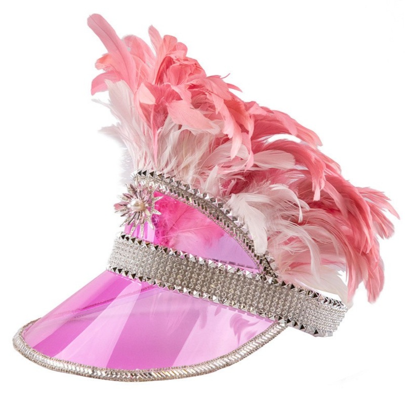 Feel the Beat Festival Sun Visor Pink