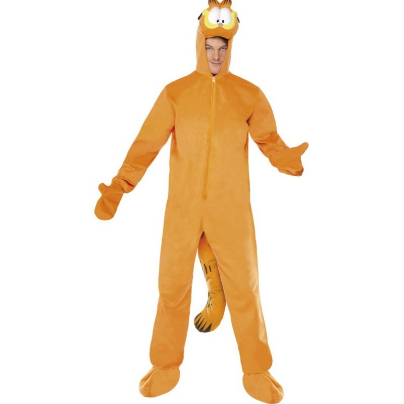 Garfield plush costume