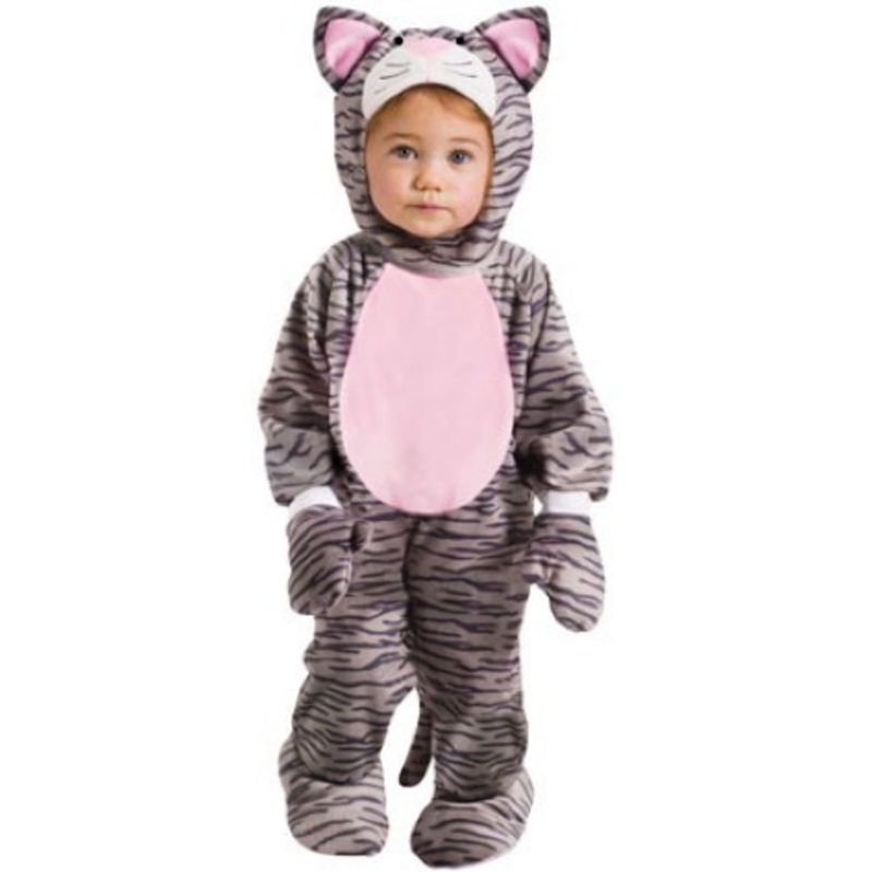 Plush cat costume for toddlers