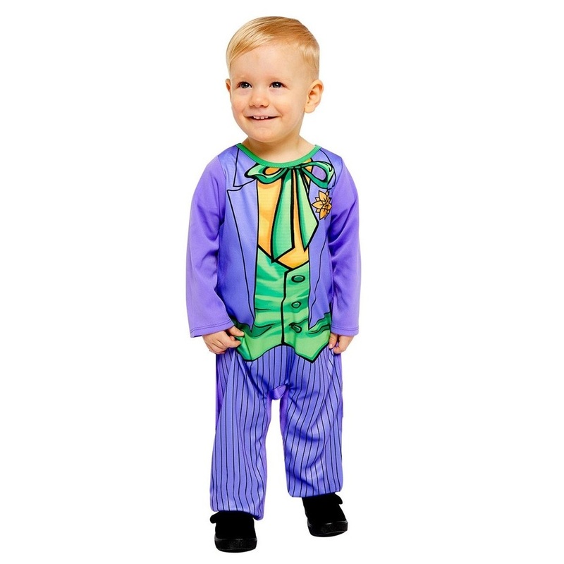 Baby comic joker child costume