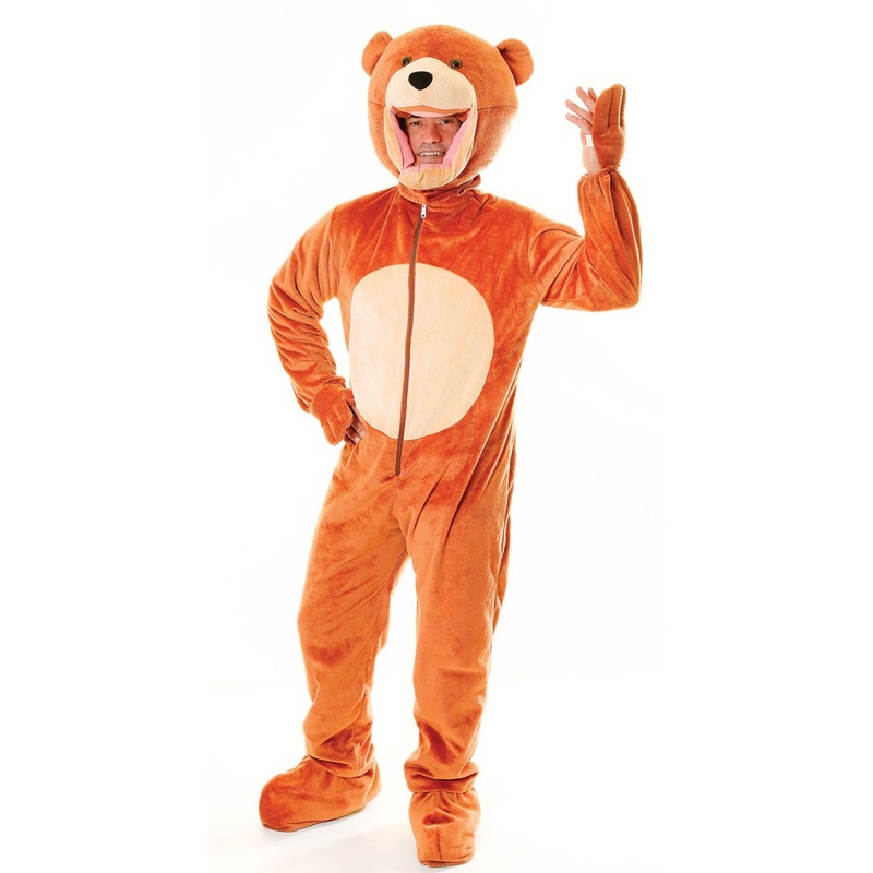 Big teddy bear men's costume