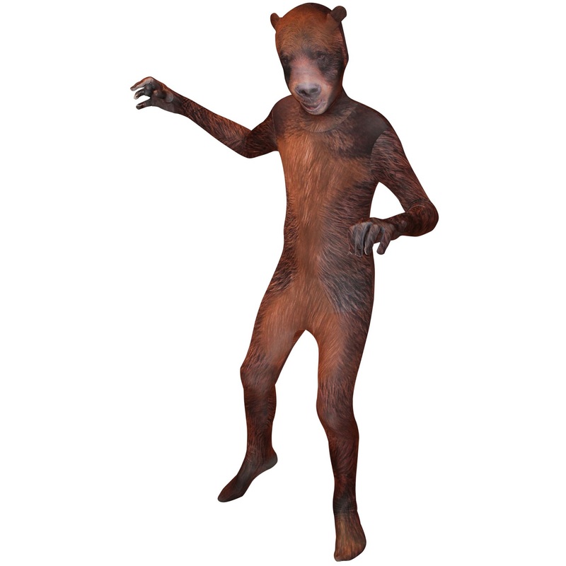 Brown bear Benno Morphsuit M