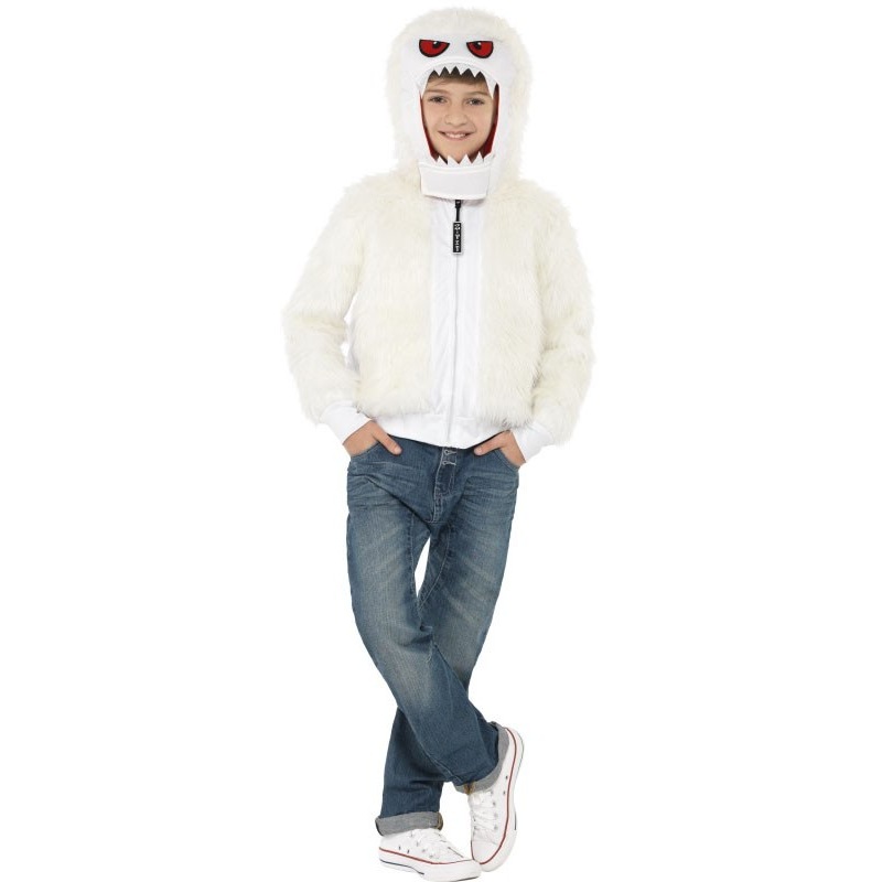 Cuddly snow monster costume