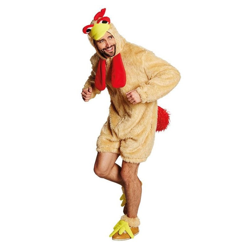 Funny rooster Karuso mens costume S