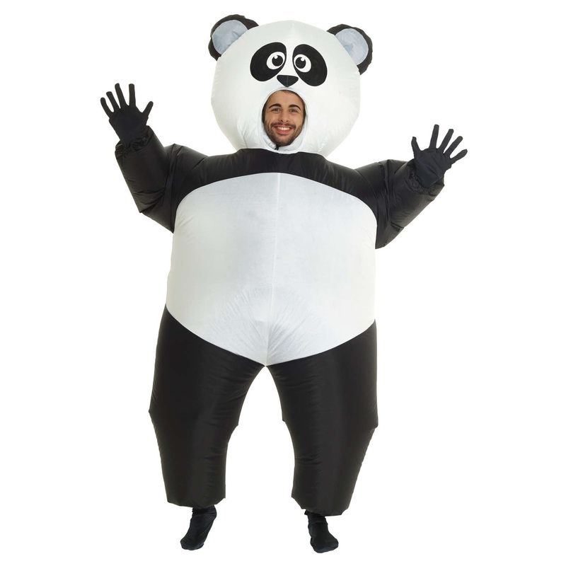 Inflatable mega panda costume