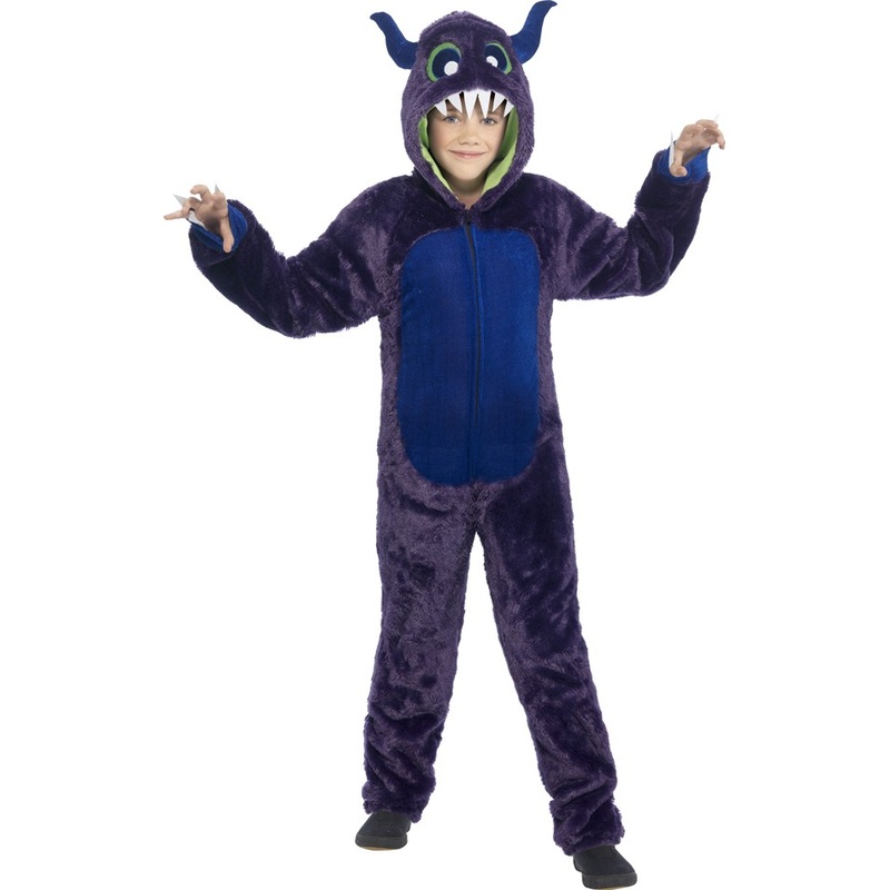 Purple Monster Samy Child Costume S