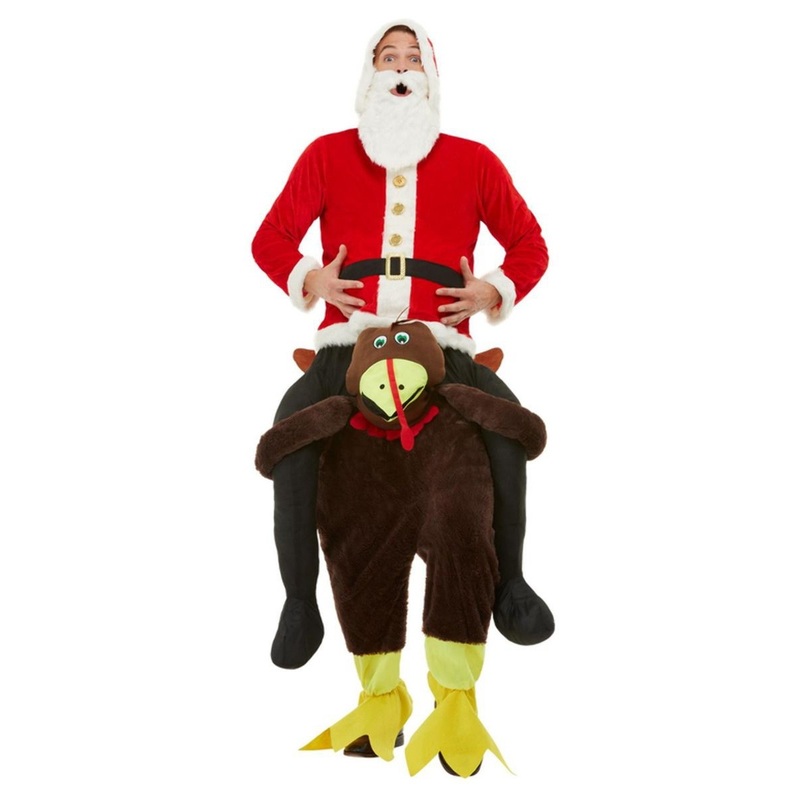 Thanksgiving turkey piggyback costume