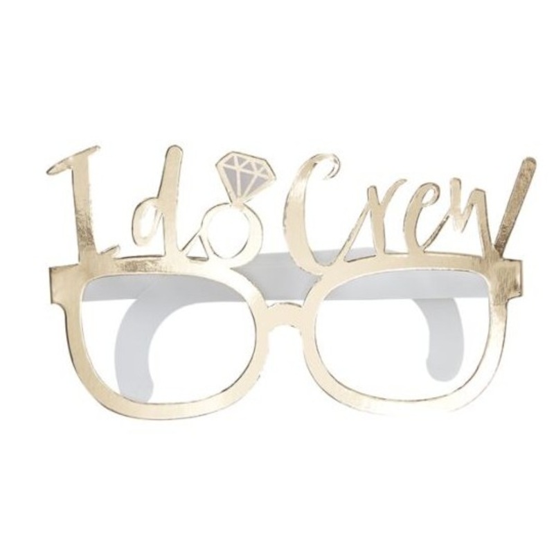 8 I do Crew cardboard glasses 15 x 9cm