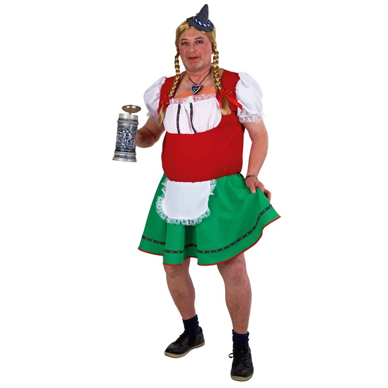 Amusing dirndl mens costume 48-50