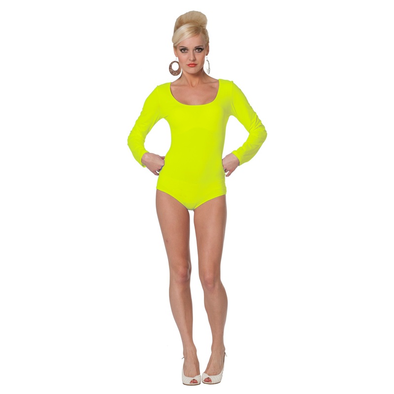 Basic body in neon yellow M