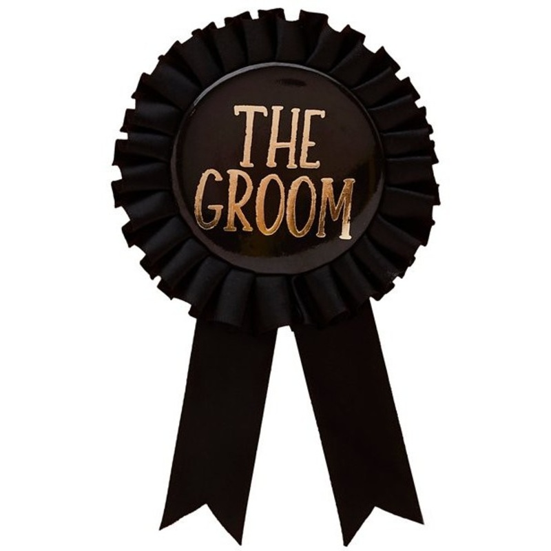 Black The Grom Button