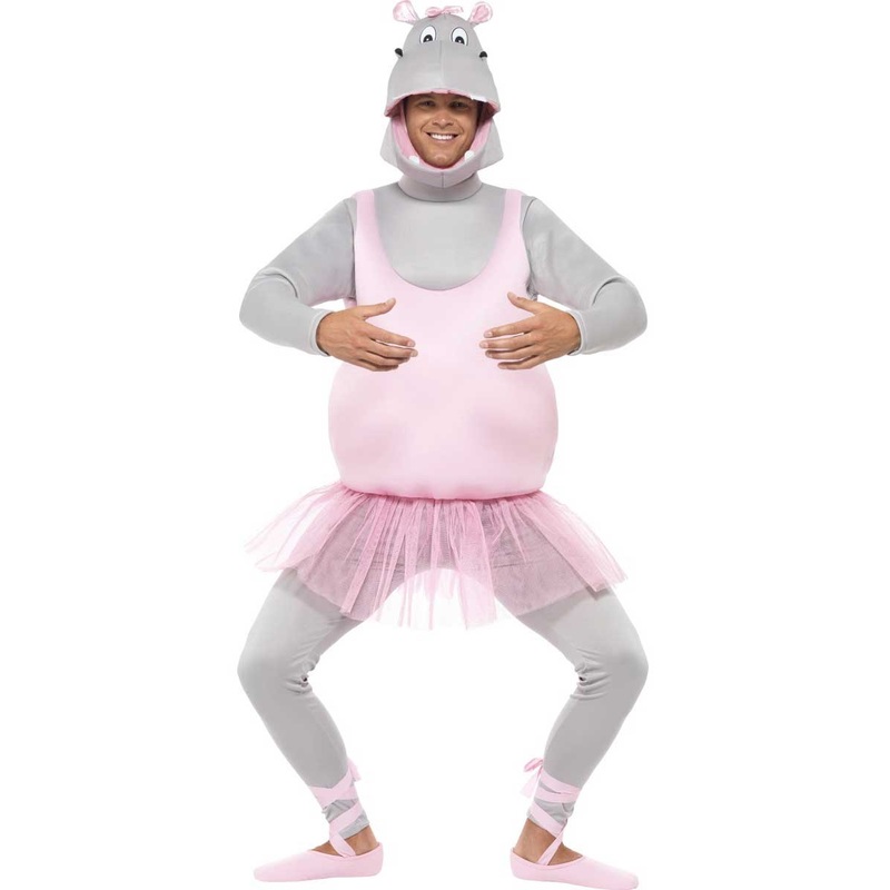 Hippo ballerina costume for adults