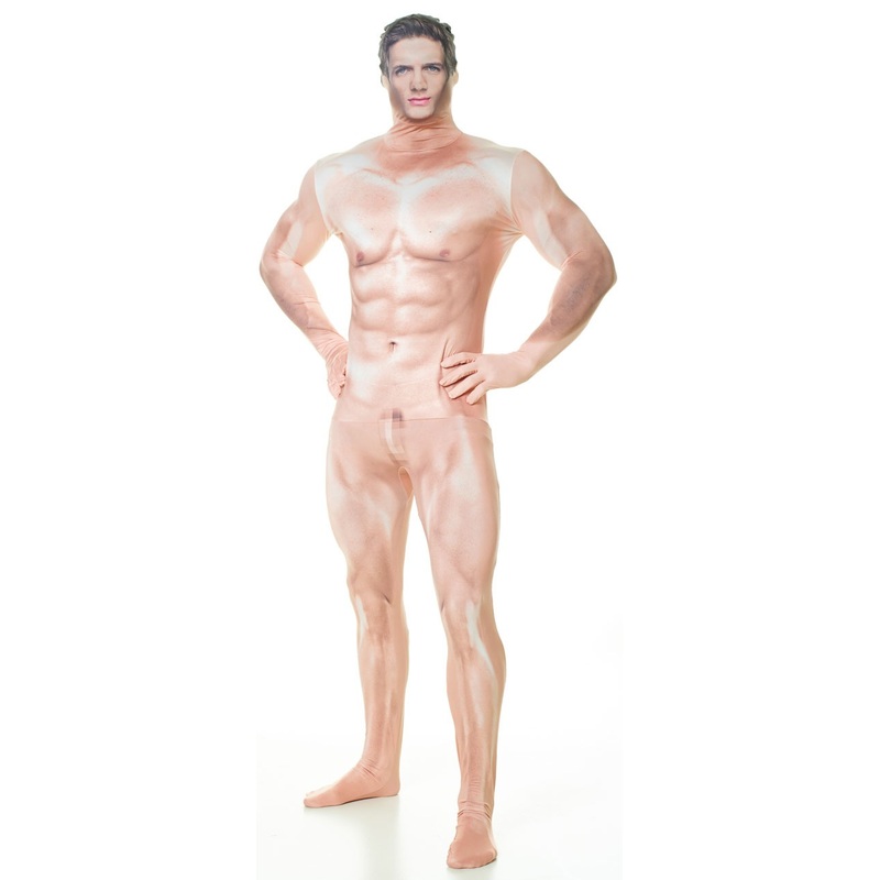 Naked Man Censored Morphsuit M