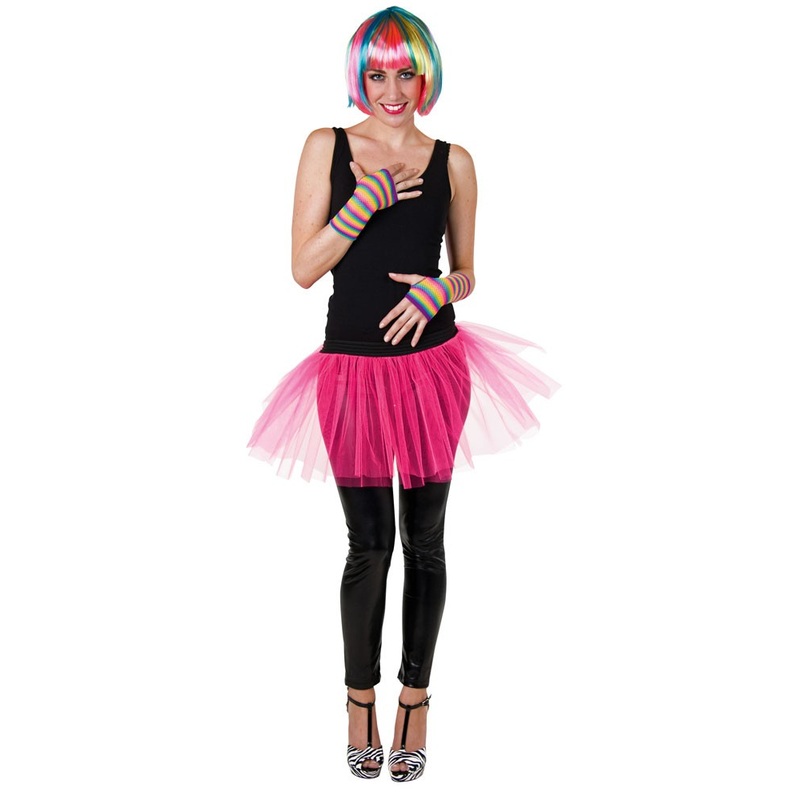 Neon pink petticoat
