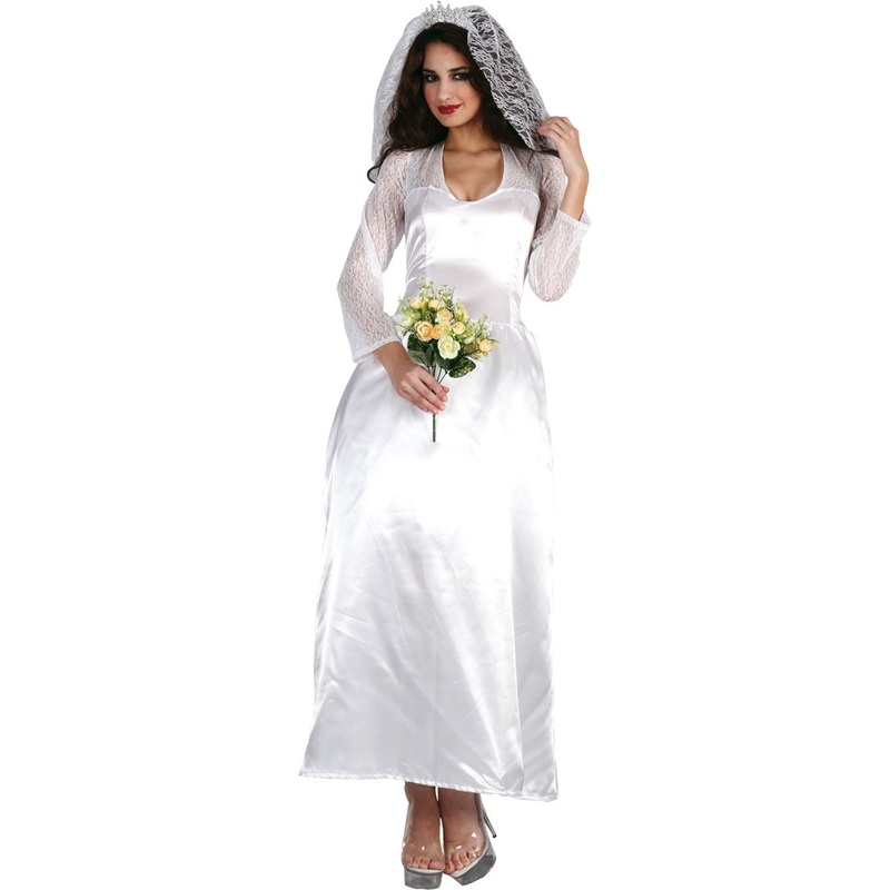 Satin look wedding dress Sarina