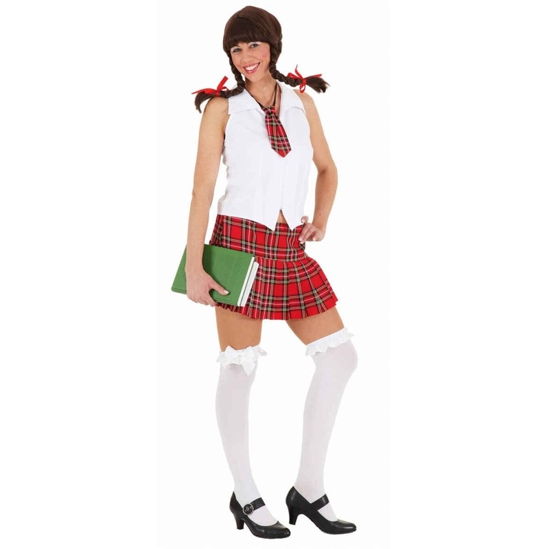 Sexy School Style Ashley ladies costume 34