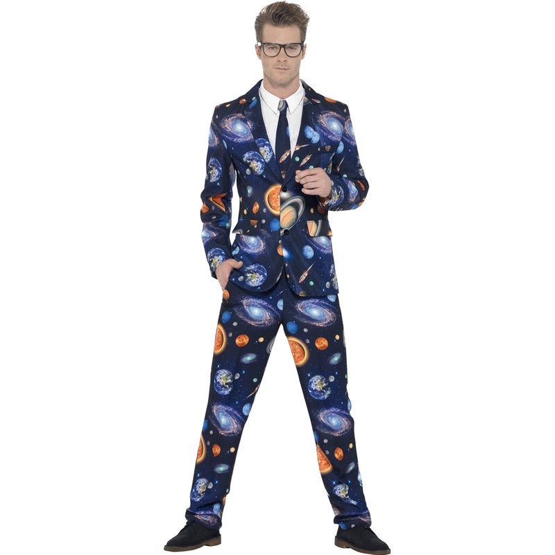 Space party suit for men M