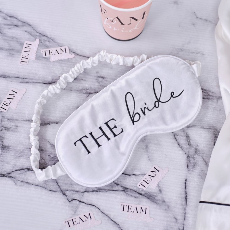 The Bride Sleep Mask Minimal Style