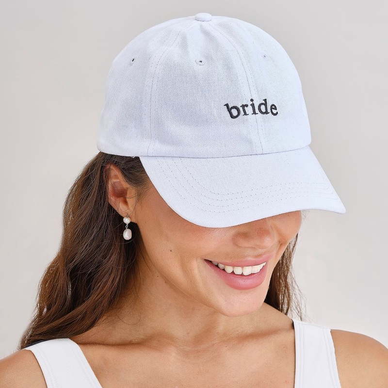 White Bride Cap