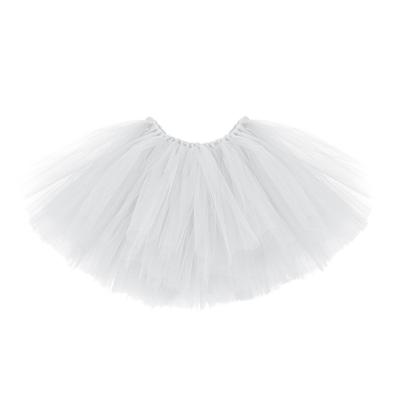 White tutu with bow