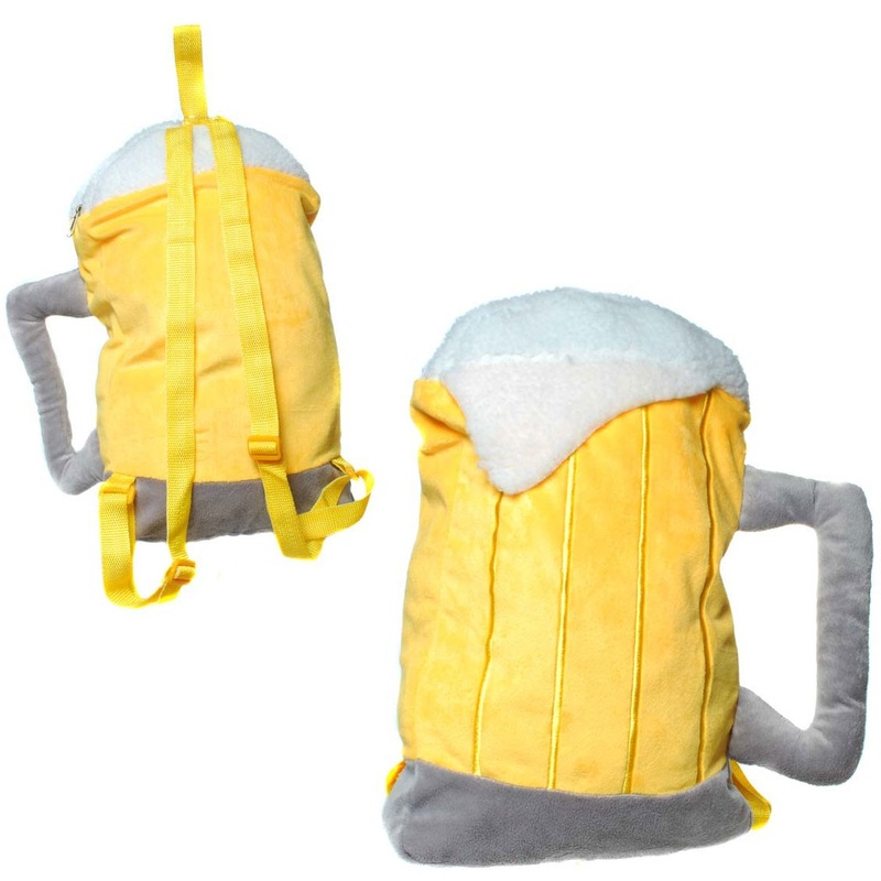 Beer glass backpack