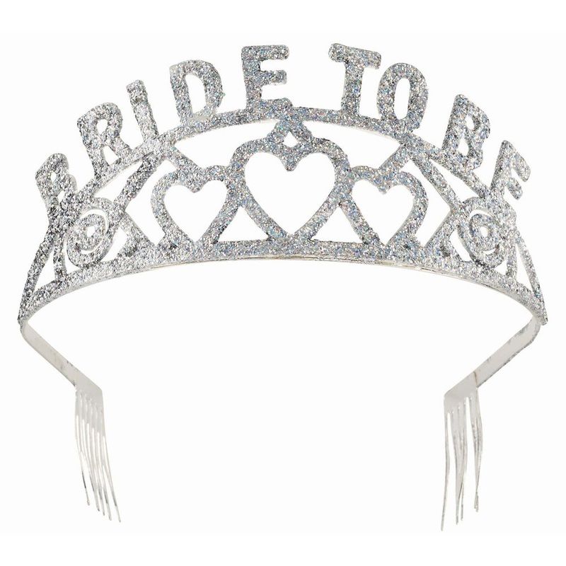 Glitter Bride To Be Crown