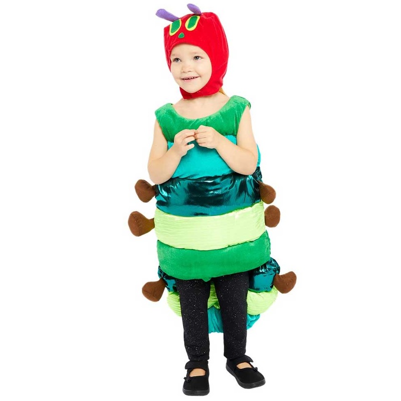 Little insatiable caterpillar children's costume
