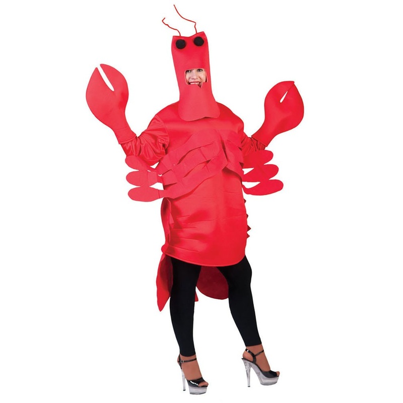 Lobstar lobster cancer costume