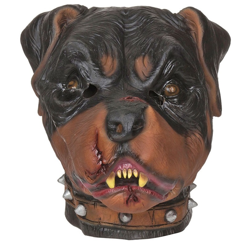Murderous fighting dog horror mask