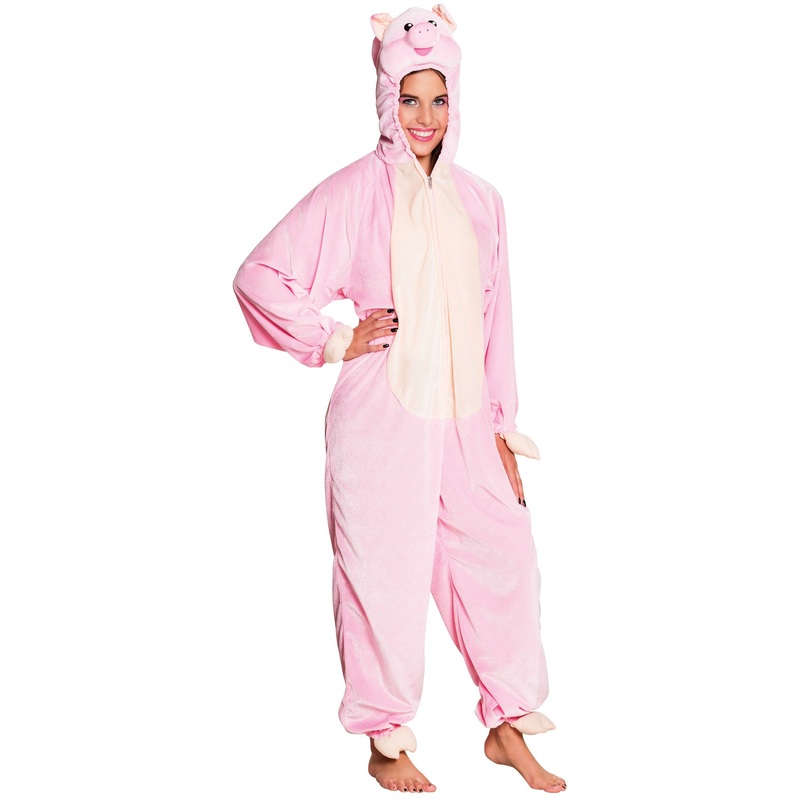 Piggie Pig costume unisex pink