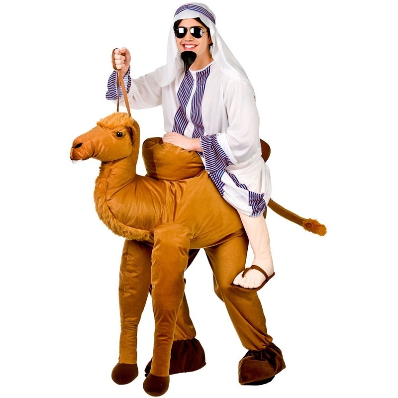 Piggyback camel costume