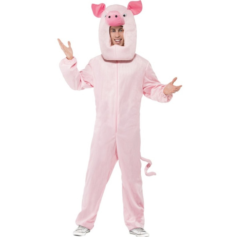 Pink piggy costume