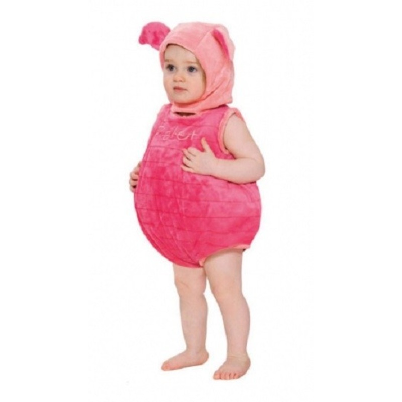 Pink piggy kids costume
