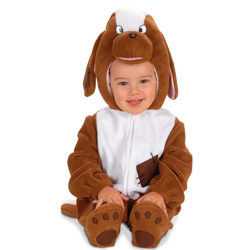 Plush dog Wauwau child costume