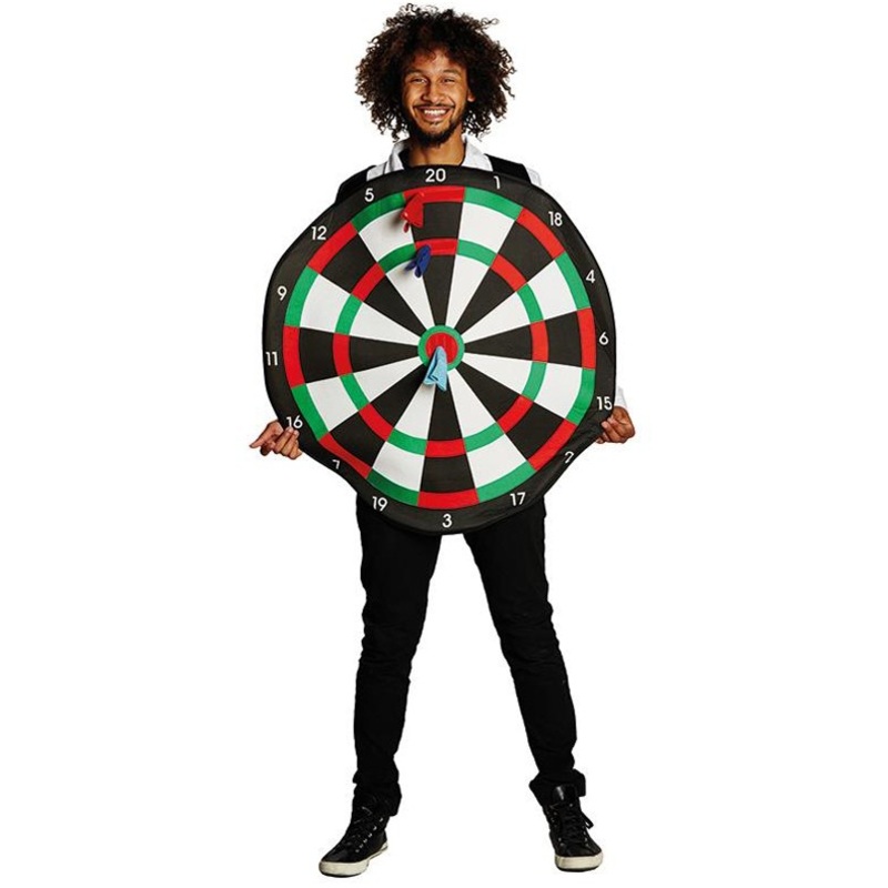 Round dartboards mens costume