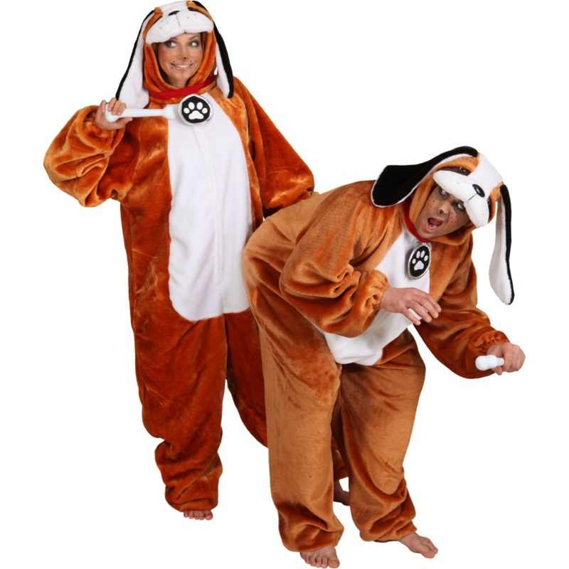 Saint Bernard overall plush costume unisex S-M