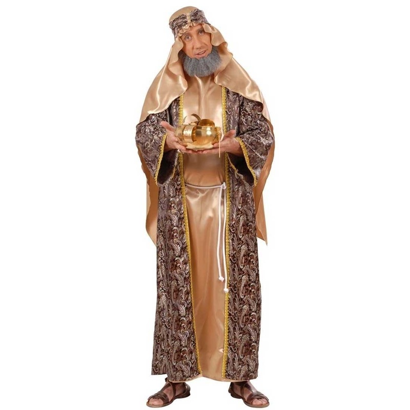 Schaich Gerdo golden Arab costume for men S