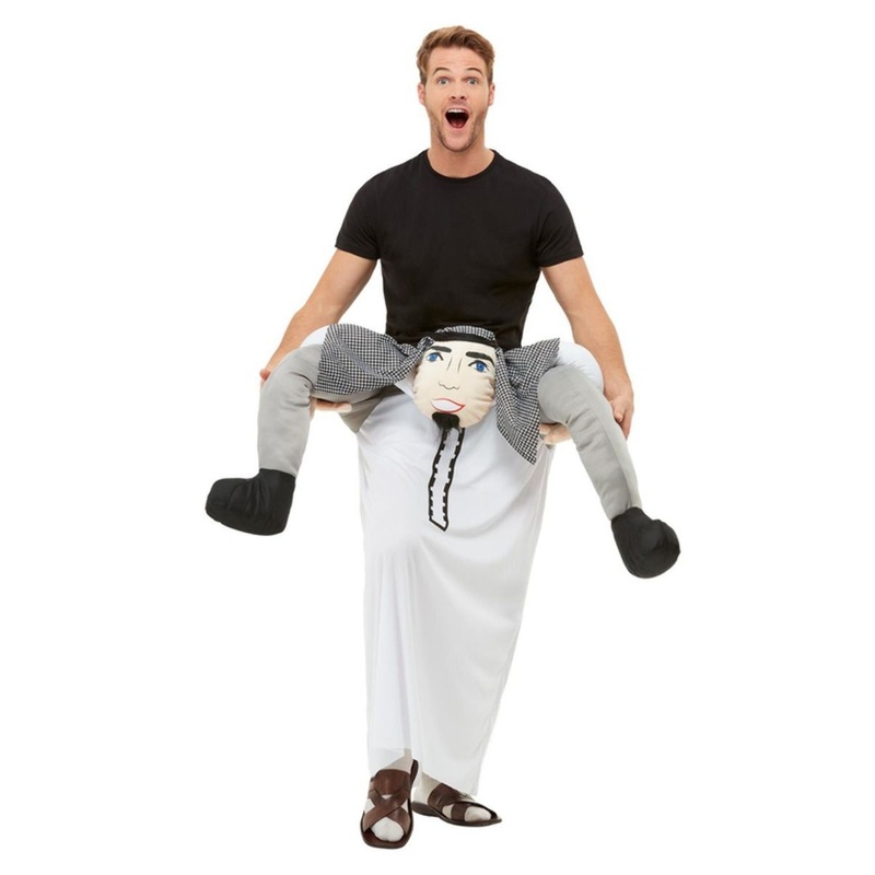 Sheikh Abraham piggyback costume