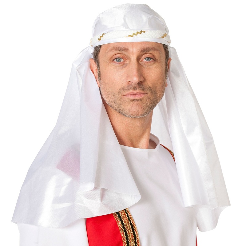 Sheikh Ali Baba headscarf white