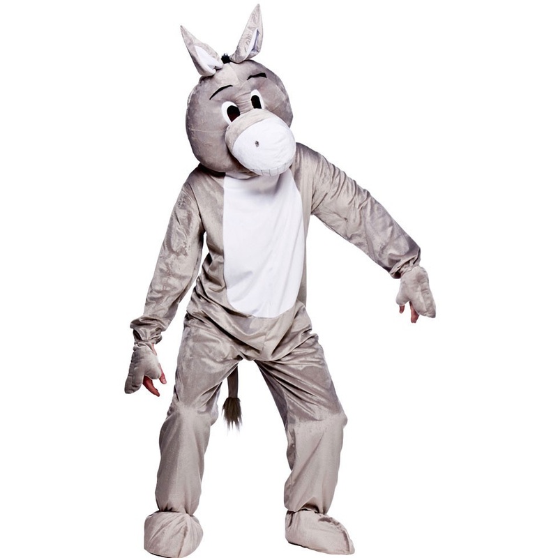 Strrie gray donkey costume