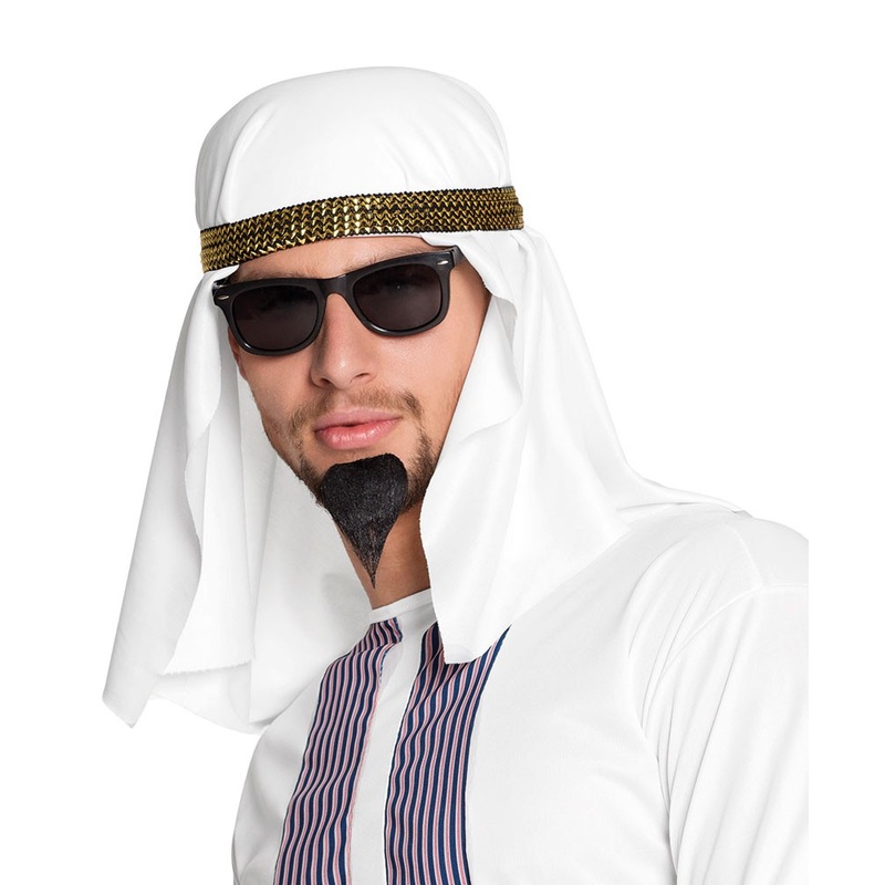 White sheikh headscarf