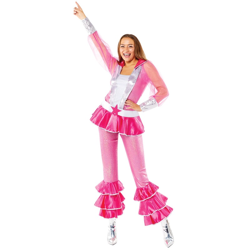 70s Disco Queen costume pink 34-36
