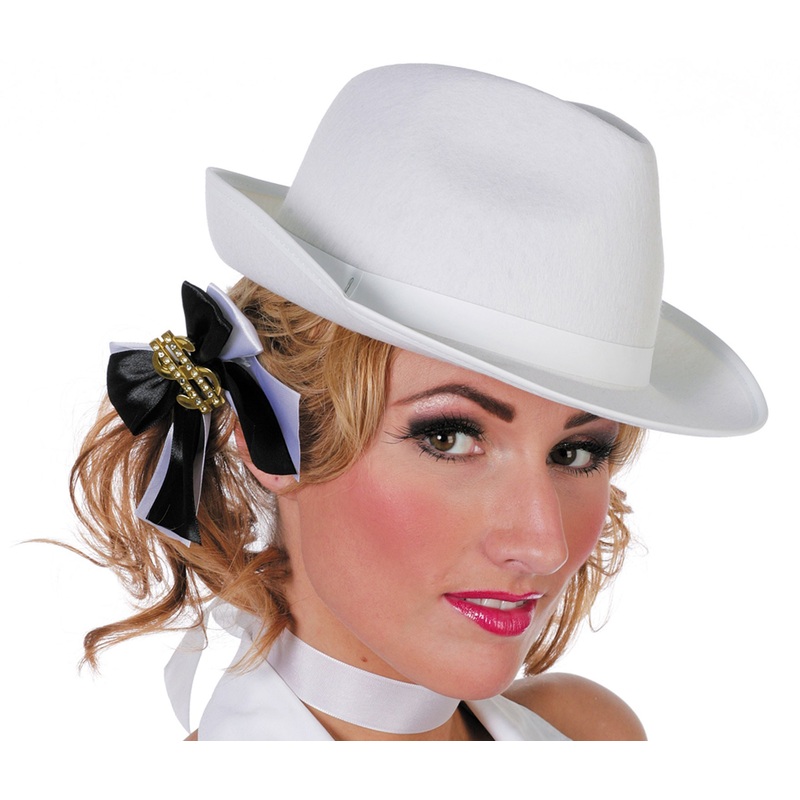 Hair bow for ladies in dollar shape