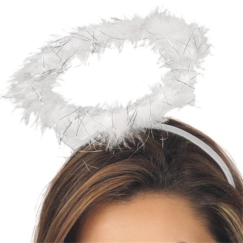 Marabou halo white